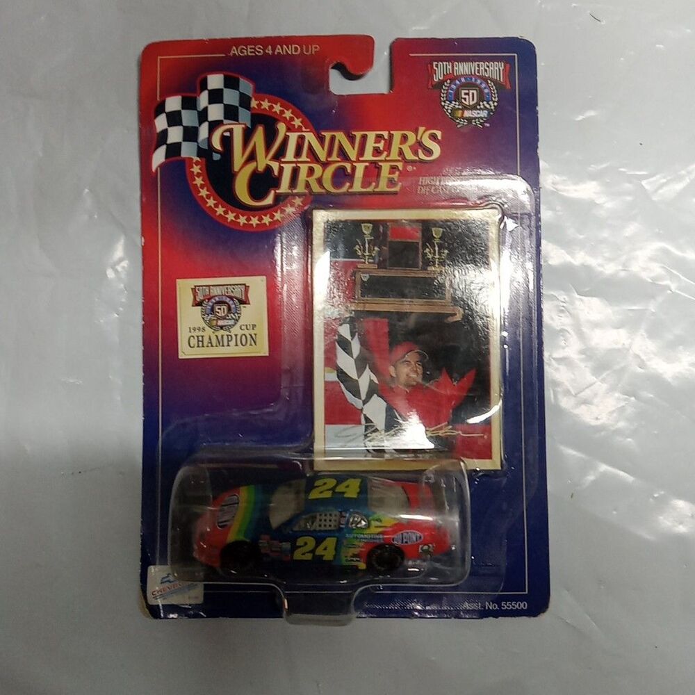 Jeff Gordon #24 DUPONT CAR Winner's Circle Lifetime Series  50th Anniv 1998